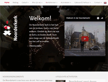 Tablet Screenshot of noorderkerk.org